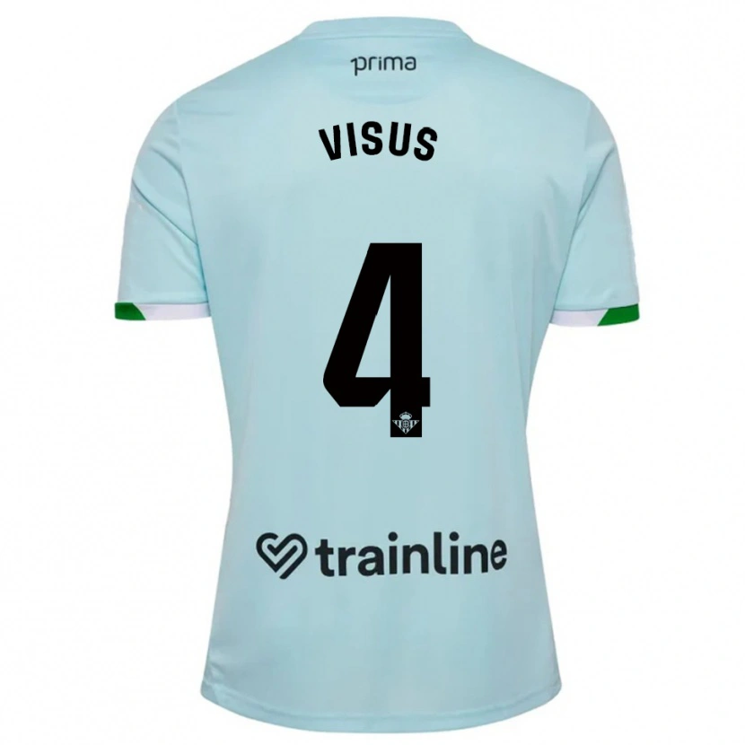 Danxen Mulher Camisola Ricardo Visus #4 Azul Celeste Verde Alternativa 2025/26 Camisa Brasil