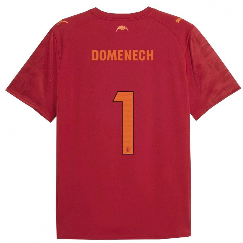 Danxen Mulher Camisola Jaume Domenech #1 Vermelho Laranja Alternativa 2025/26 Camisa Brasil