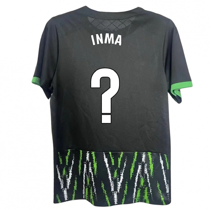 Danxen Mulher Camisola Inmaculada López Balsalobre #0 Preto Verde Alternativa 2025/26 Camisa Brasil