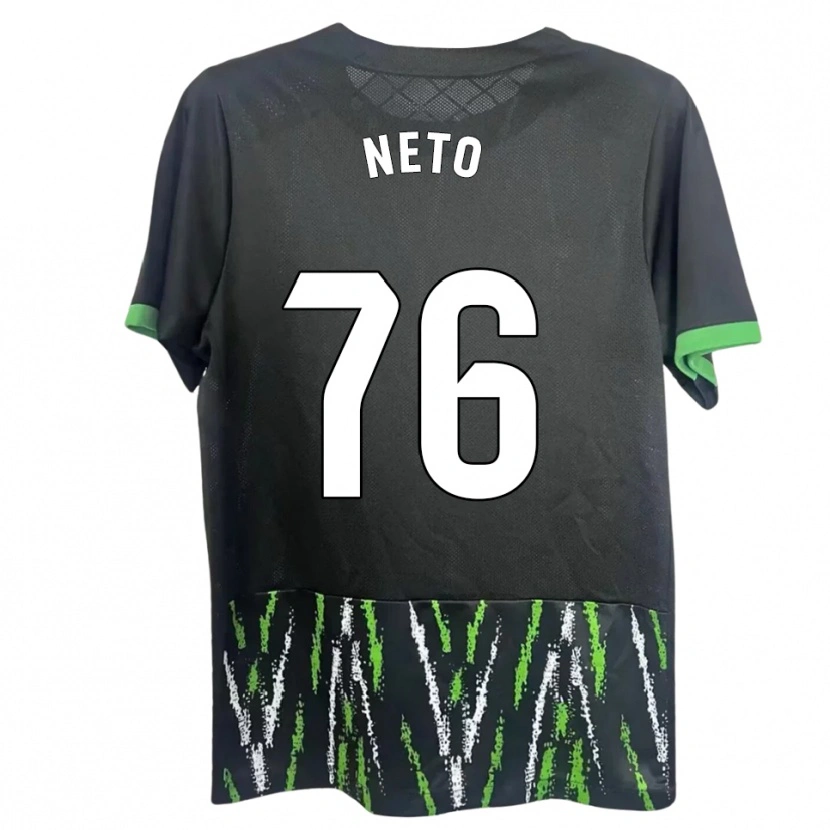 Danxen Mulher Camisola Martim Neto #76 Preto Verde Alternativa 2025/26 Camisa Brasil
