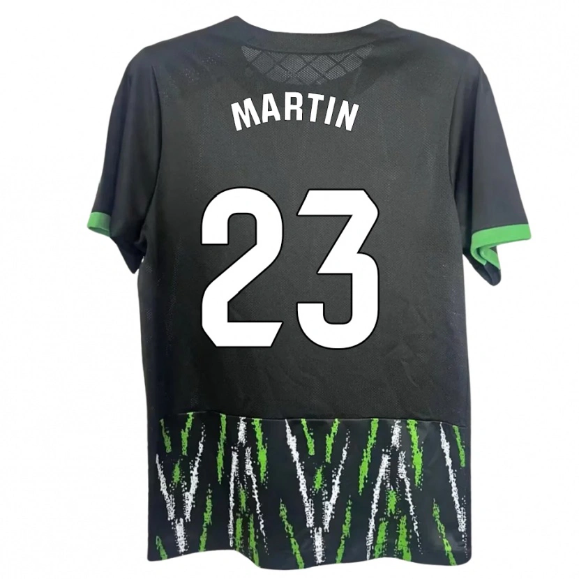 Danxen Mulher Camisola Carlos Martin #23 Preto Verde Alternativa 2025/26 Camisa Brasil
