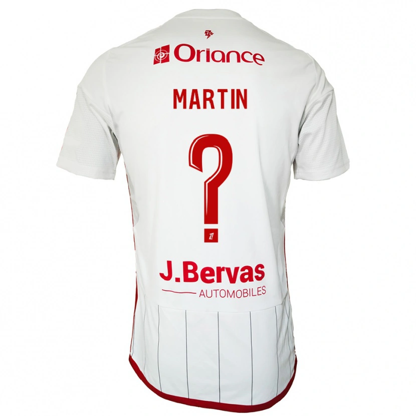 Danxen Mulher Camisola Clara Martin #0 Branco Vermelho Alternativa 2025/26 Camisa Brasil