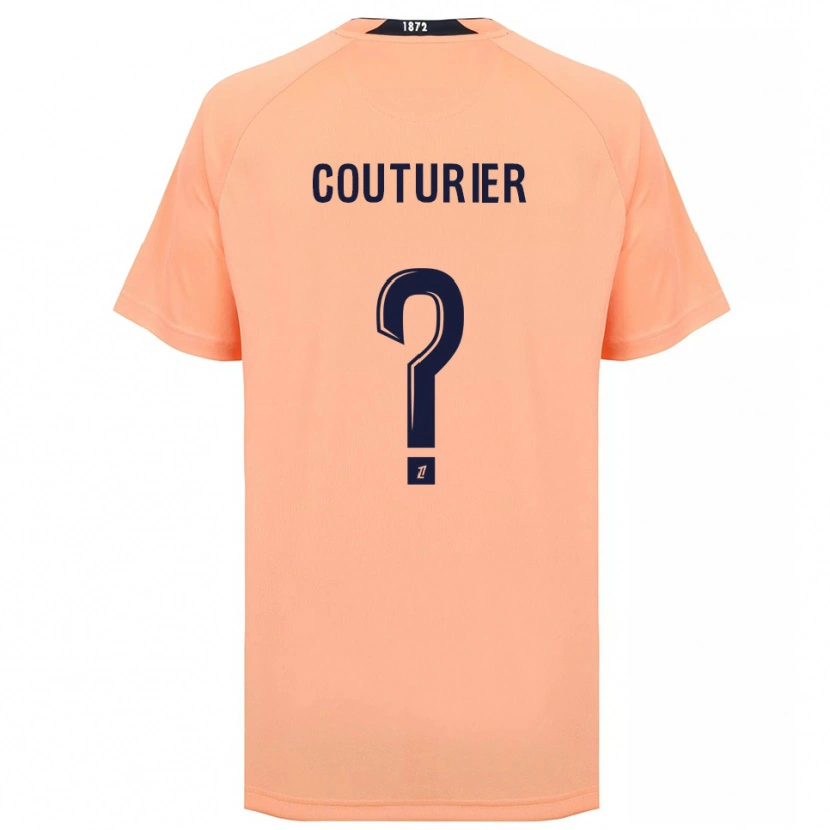 Danxen Mulher Camisola Enzo Couturier #0 Laranja Azul Marinho Alternativa 2025/26 Camisa Brasil
