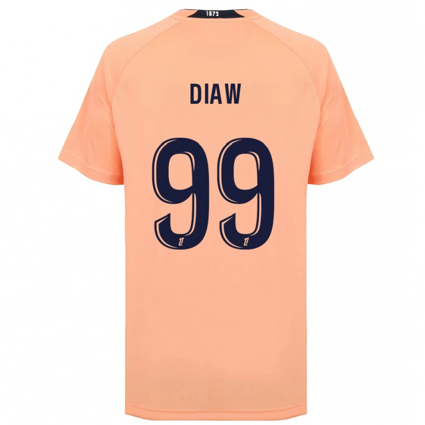 Danxen Mulher Camisola Mory Diaw #99 Laranja Azul Marinho Alternativa 2025/26 Camisa Brasil