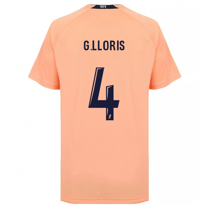 Danxen Mulher Camisola Gautier Lloris #4 Laranja Azul Marinho Alternativa 2025/26 Camisa Brasil
