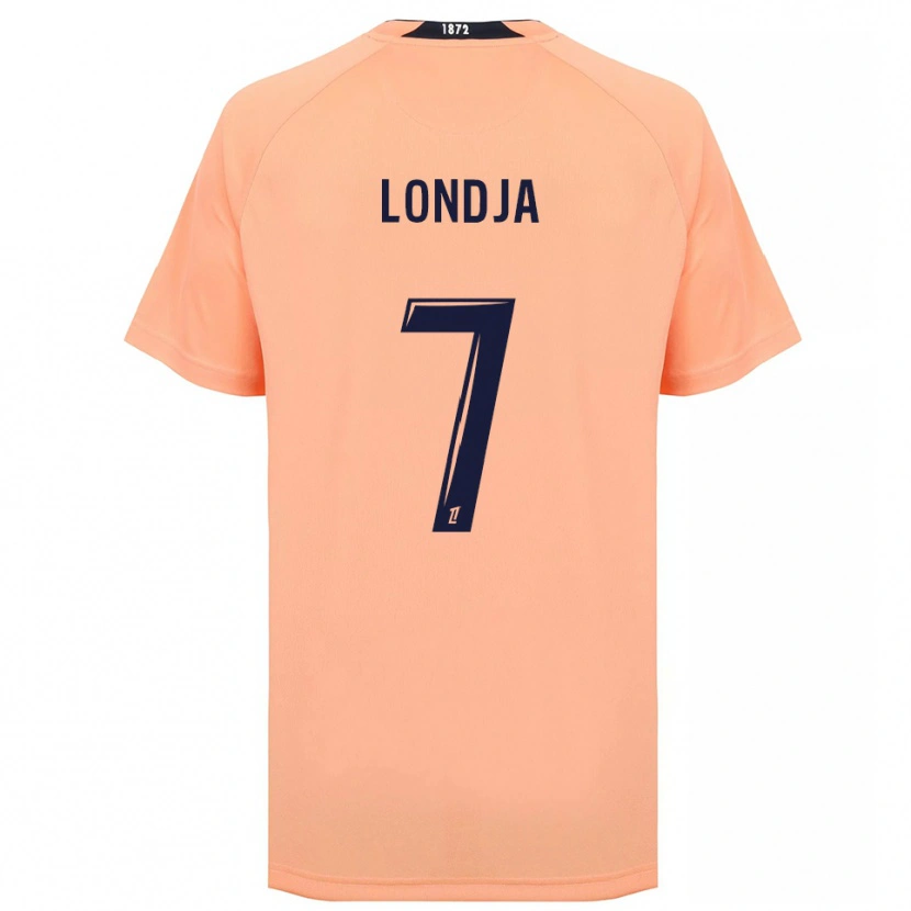 Danxen Mulher Camisola Ruben Londja #7 Laranja Azul Marinho Alternativa 2025/26 Camisa Brasil