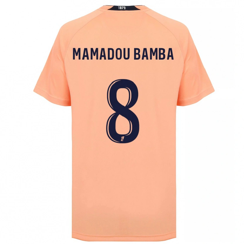 Danxen Mulher Camisola Ben Mamadou Bamba #8 Laranja Azul Marinho Alternativa 2025/26 Camisa Brasil