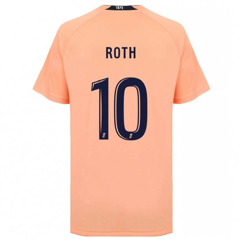 Danxen Mulher Camisola Madeline Roth #10 Laranja Azul Marinho Alternativa 2025/26 Camisa Brasil
