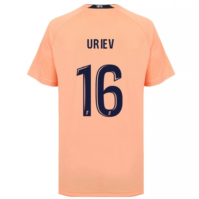 Danxen Mulher Camisola Alan Uriev #16 Laranja Azul Marinho Alternativa 2025/26 Camisa Brasil