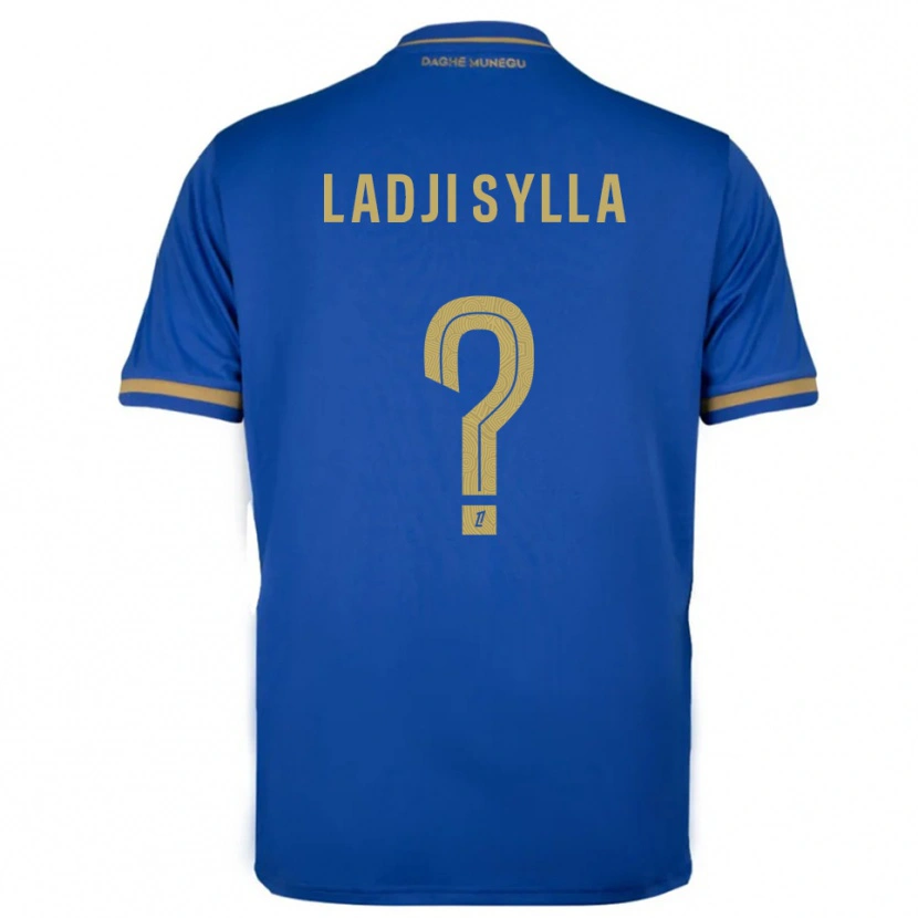 Danxen Mulher Camisola Ladji Sylla #0 Azul Dourado Alternativa 2025/26 Camisa Brasil