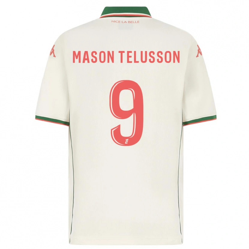 Danxen Mulher Camisola Jah-Mason Telusson #9 Branco Verde Alternativa 2025/26 Camisa Brasil