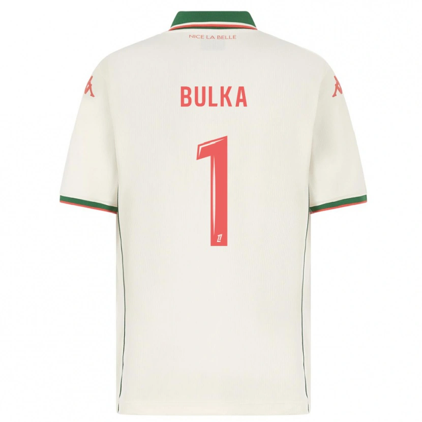 Danxen Mulher Camisola Marcin Bulka #1 Branco Verde Alternativa 2025/26 Camisa Brasil