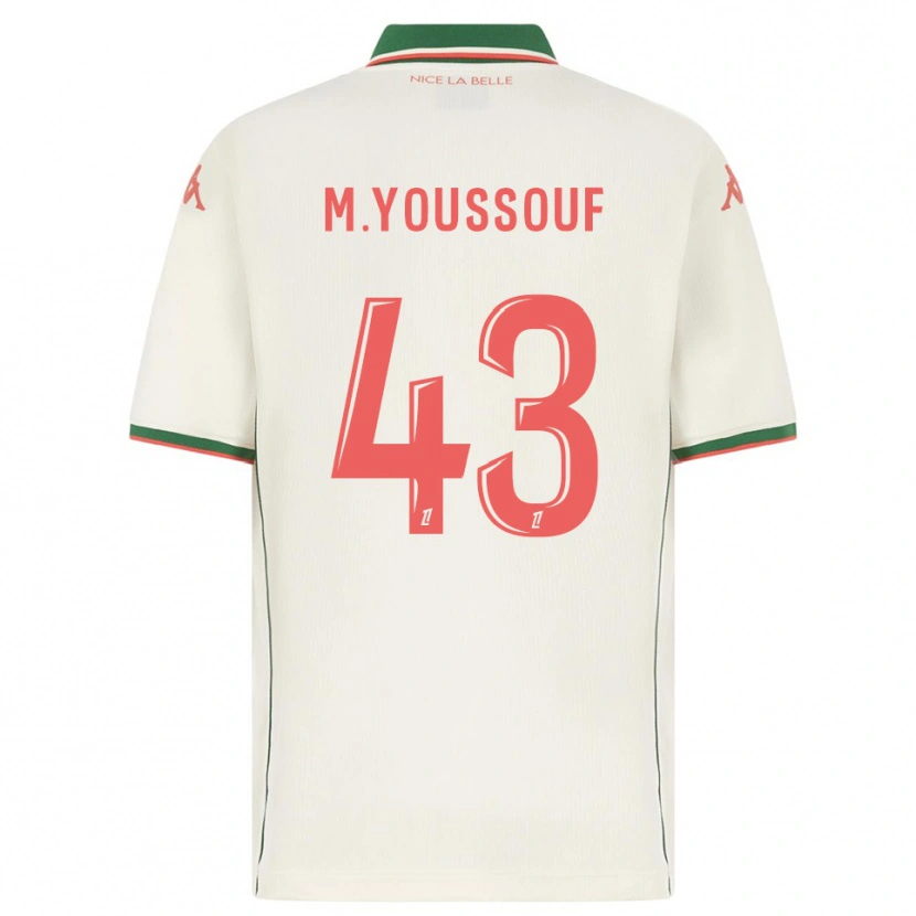 Danxen Mulher Camisola Mousslim Youssouf #43 Branco Verde Alternativa 2025/26 Camisa Brasil