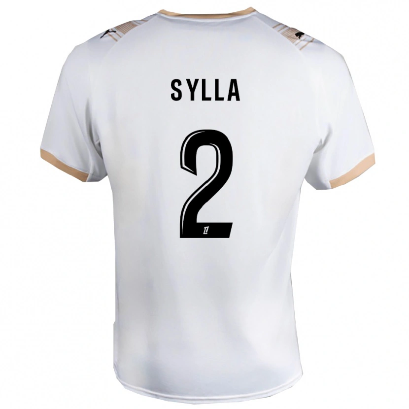 Danxen Mulher Camisola Mohamed Sylla #2 Branco Preto Alternativa 2025/26 Camisa Brasil