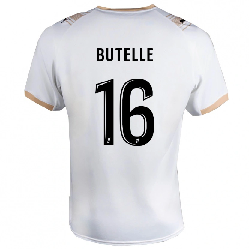 Danxen Mulher Camisola Ludovic Butelle #16 Branco Preto Alternativa 2025/26 Camisa Brasil