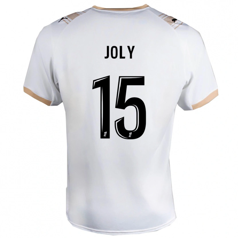 Danxen Mulher Camisola Lou-Ann Joly #15 Branco Preto Alternativa 2025/26 Camisa Brasil