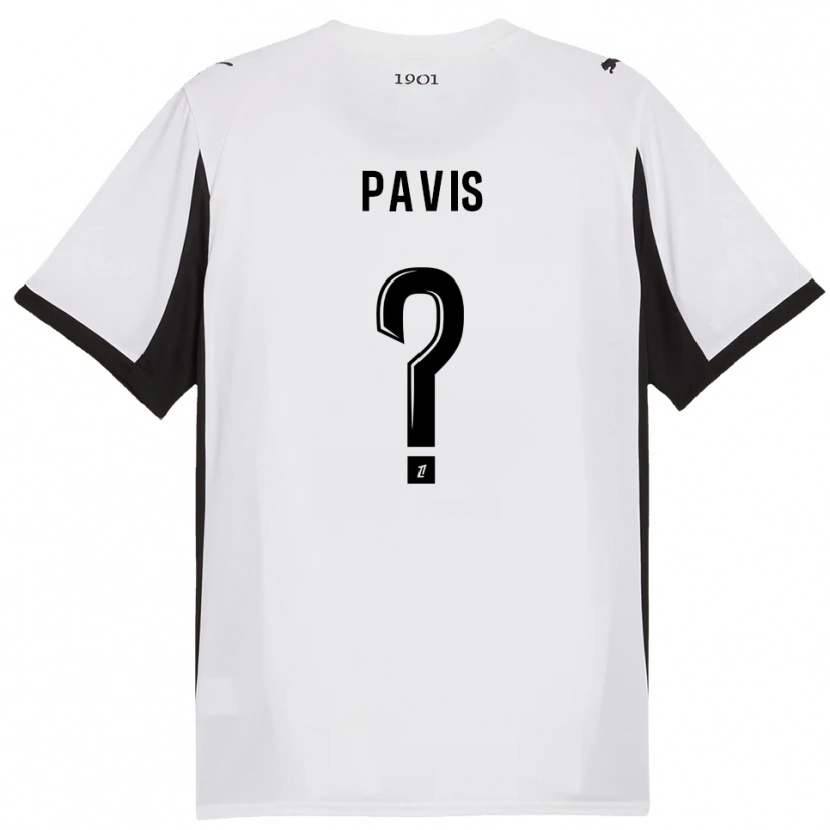 Danxen Mulher Camisola Robin Pavis #0 Branco Preto Alternativa 2025/26 Camisa Brasil