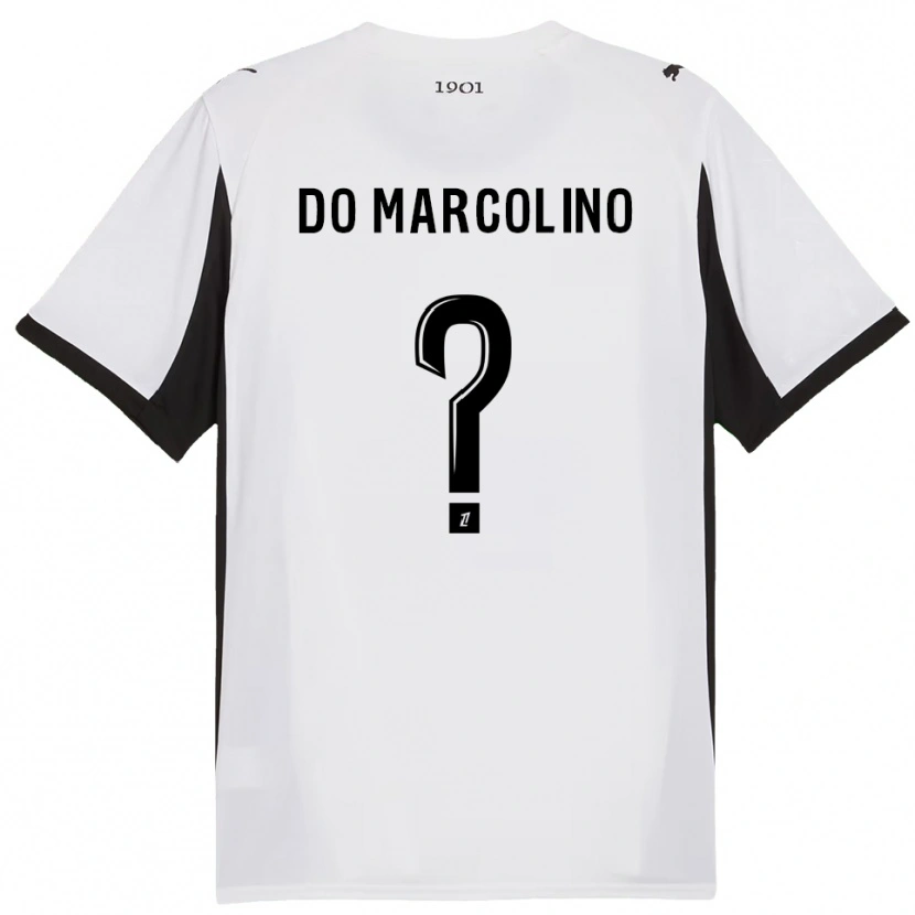 Danxen Mulher Camisola Arsène Do Marcolino #0 Branco Preto Alternativa 2025/26 Camisa Brasil