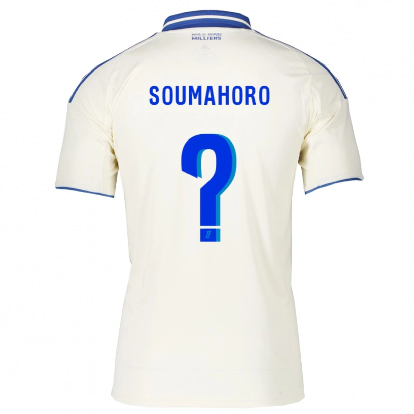 Danxen Mulher Camisola Mohamed Soumahoro #0 Champagne Azul Alternativa 2025/26 Camisa Brasil
