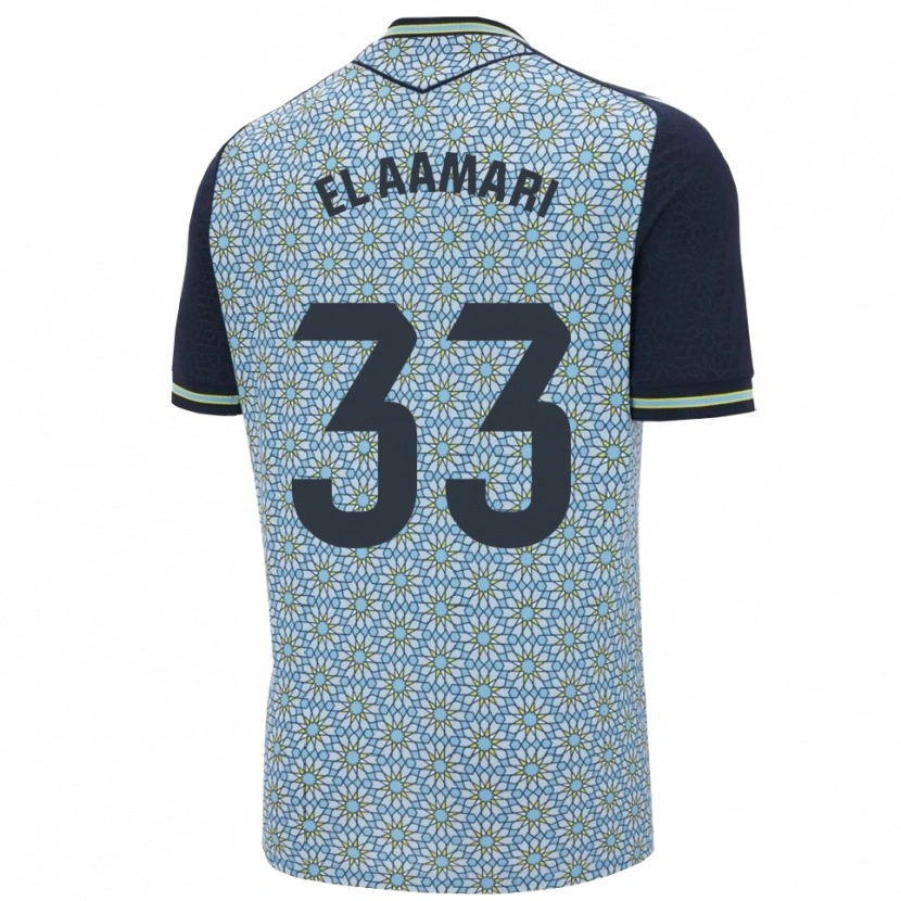 Danxen Mulher Camisola Saif El Aamari #33 Azul Marinho Alternativa 2025/26 Camisa Brasil