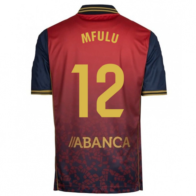 Danxen Mulher Camisola Nuke Mfulu #12 Vermelho Marinho Alternativa 2025/26 Camisa Brasil