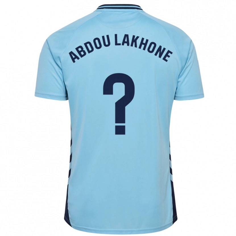 Danxen Mulher Camisola Pape Abdou Lakhone #0 Azul Celeste Alternativa 2025/26 Camisa Brasil