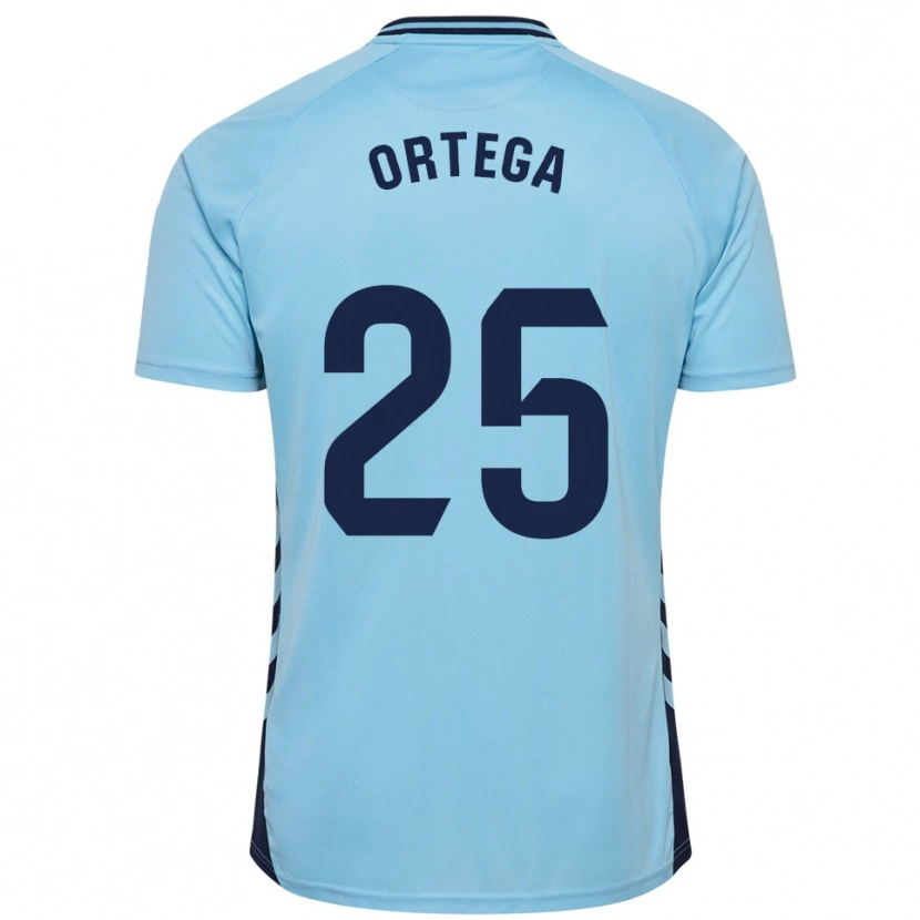 Danxen Mulher Camisola Edián Ortega #25 Azul Celeste Alternativa 2025/26 Camisa Brasil