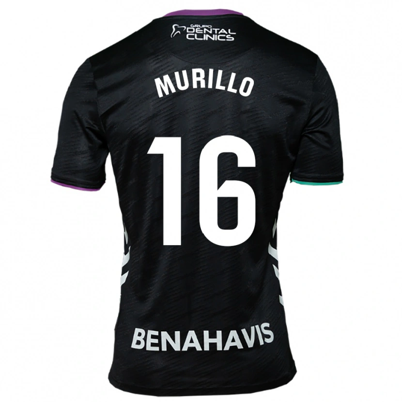 Danxen Mulher Camisola Diego Murillo #16 Preto Roxo Verde Alternativa 2025/26 Camisa Brasil