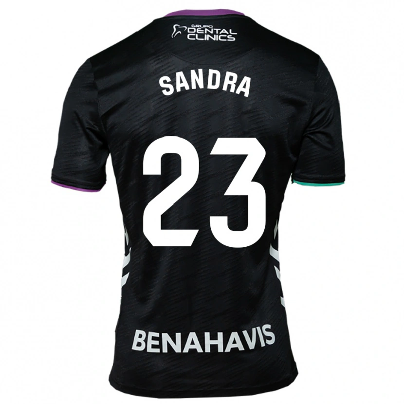 Danxen Mulher Camisola Sandra #23 Preto Roxo Verde Alternativa 2025/26 Camisa Brasil