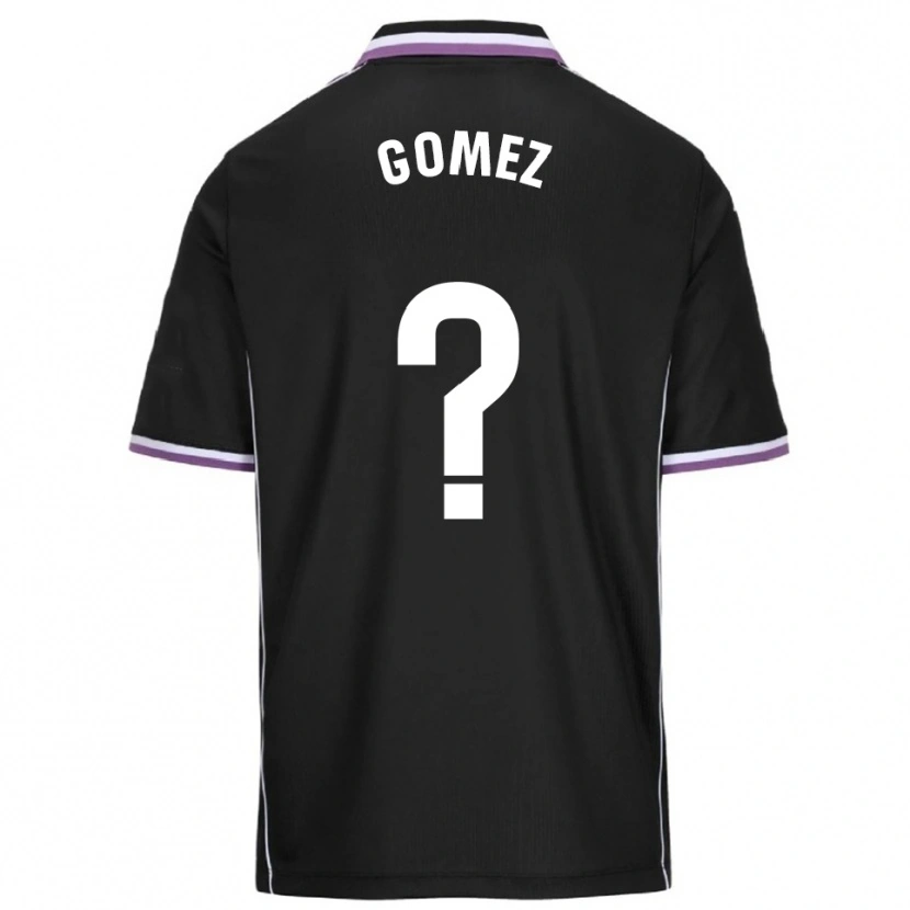 Danxen Mulher Camisola Adrián Gómez #0 Roxo Preto Alternativa 2025/26 Camisa Brasil