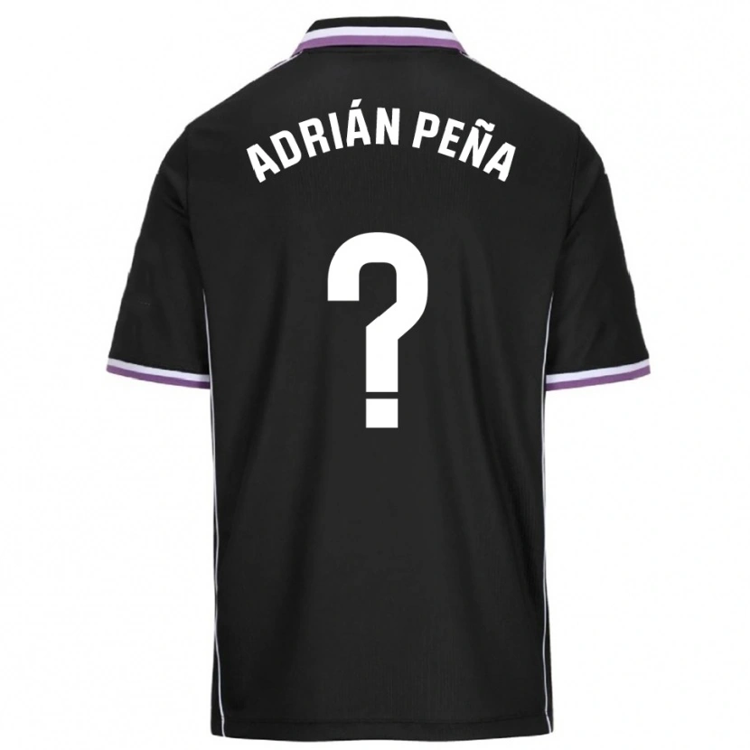 Danxen Mulher Camisola Adrián Peña #0 Roxo Preto Alternativa 2025/26 Camisa Brasil