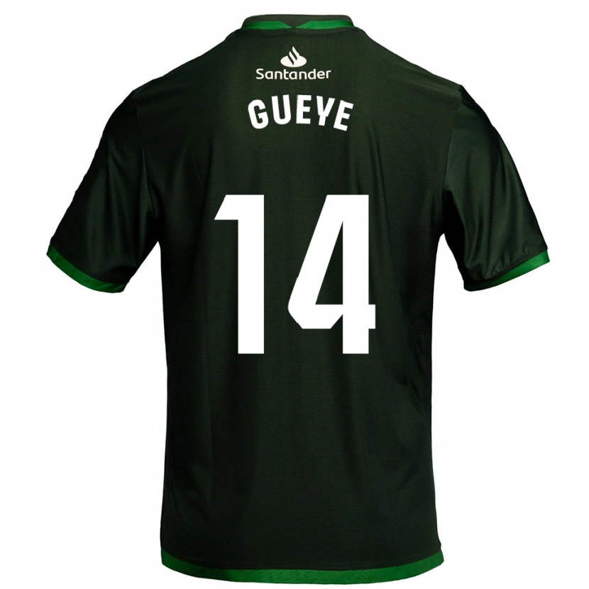 Danxen Mulher Camisola Maguette Gueye #14 Verde Escuro Alternativa 2025/26 Camisa Brasil