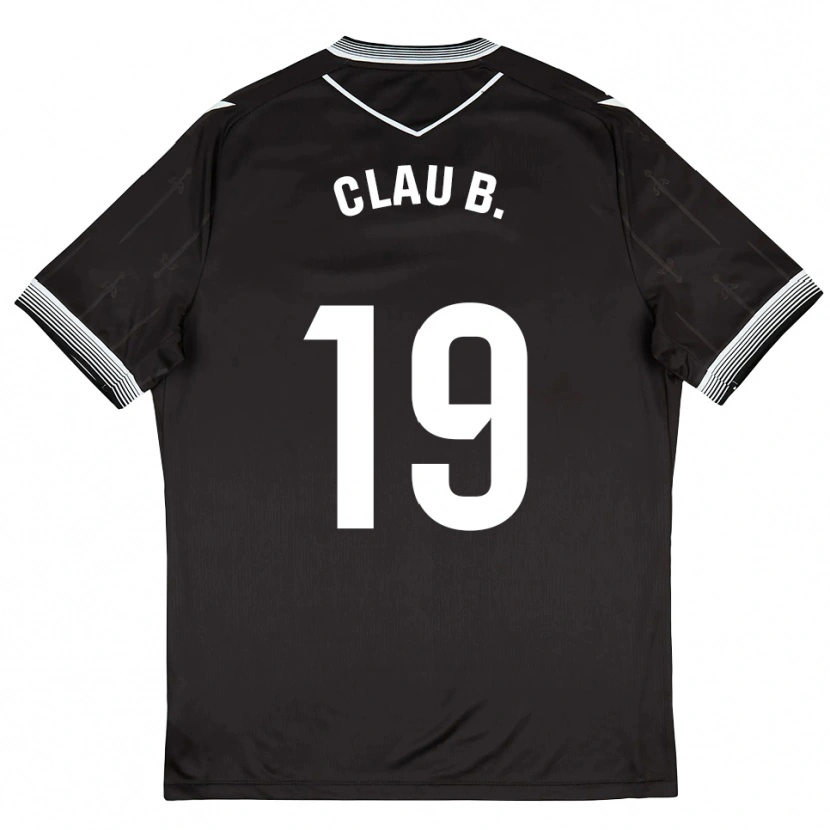 Danxen Mulher Camisola Claudia Barrios #19 Preto Branco Alternativa 2025/26 Camisa Brasil