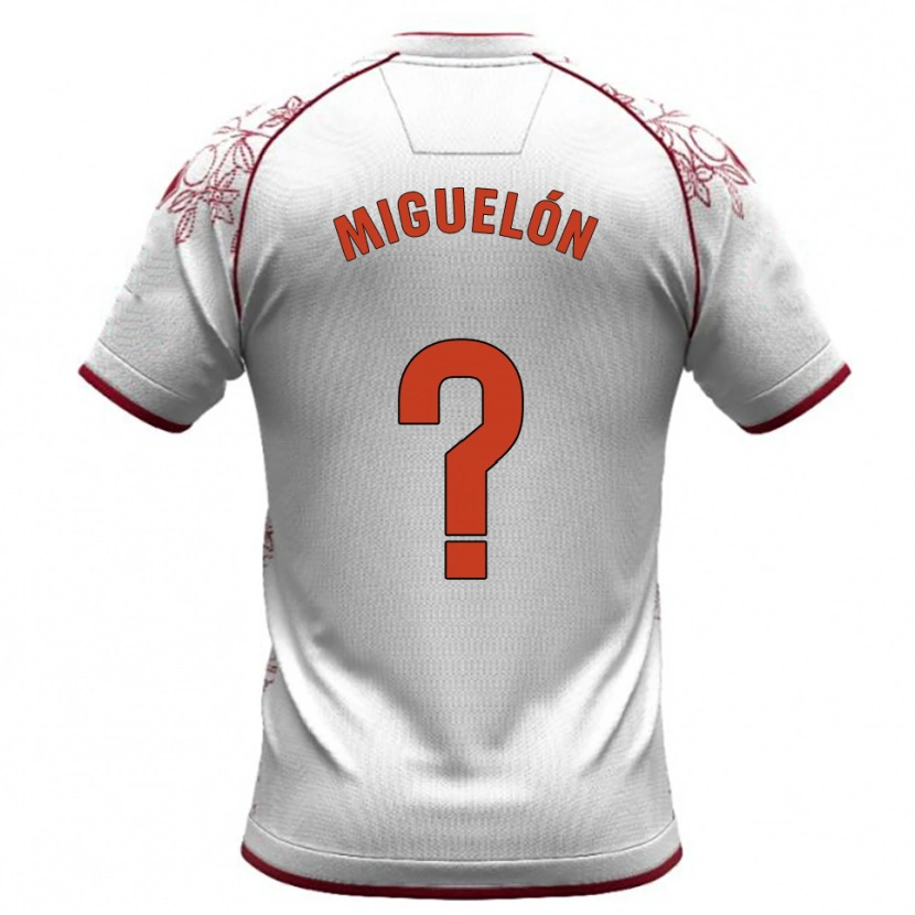 Danxen Mulher Camisola Miguelón #0 Branco Borgonha Alternativa 2025/26 Camisa Brasil