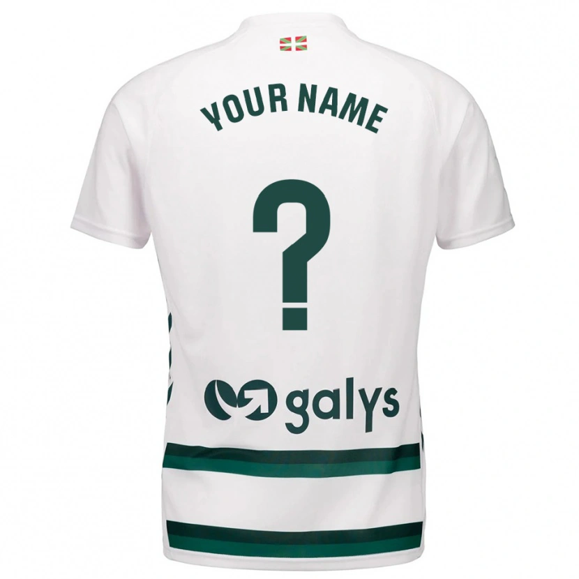 Danxen Mulher Camisola Seu Nome #0 Branco Verde Alternativa 2025/26 Camisa Brasil