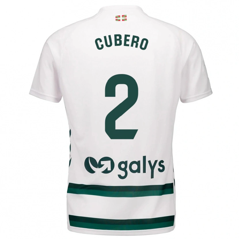 Danxen Mulher Camisola Sergio Cubero #2 Branco Verde Alternativa 2025/26 Camisa Brasil