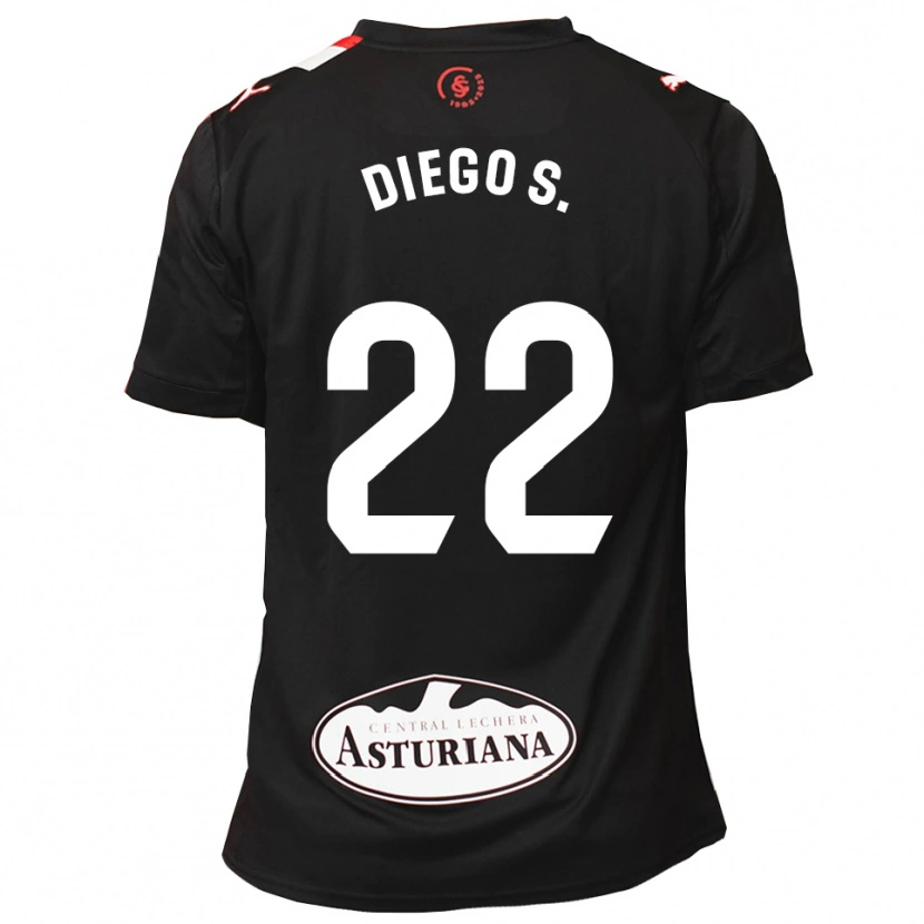 Danxen Mulher Camisola Diego Sánchez #22 Preto Branco Alternativa 2025/26 Camisa Brasil
