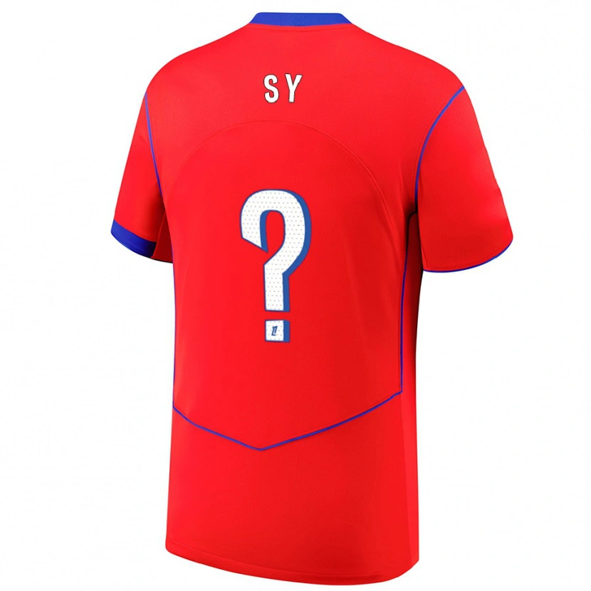 Danxen Mulher Camisola Bocar Sy #0 Vermelho Azul Branco Terceiro 2025/26 Camisa Brasil