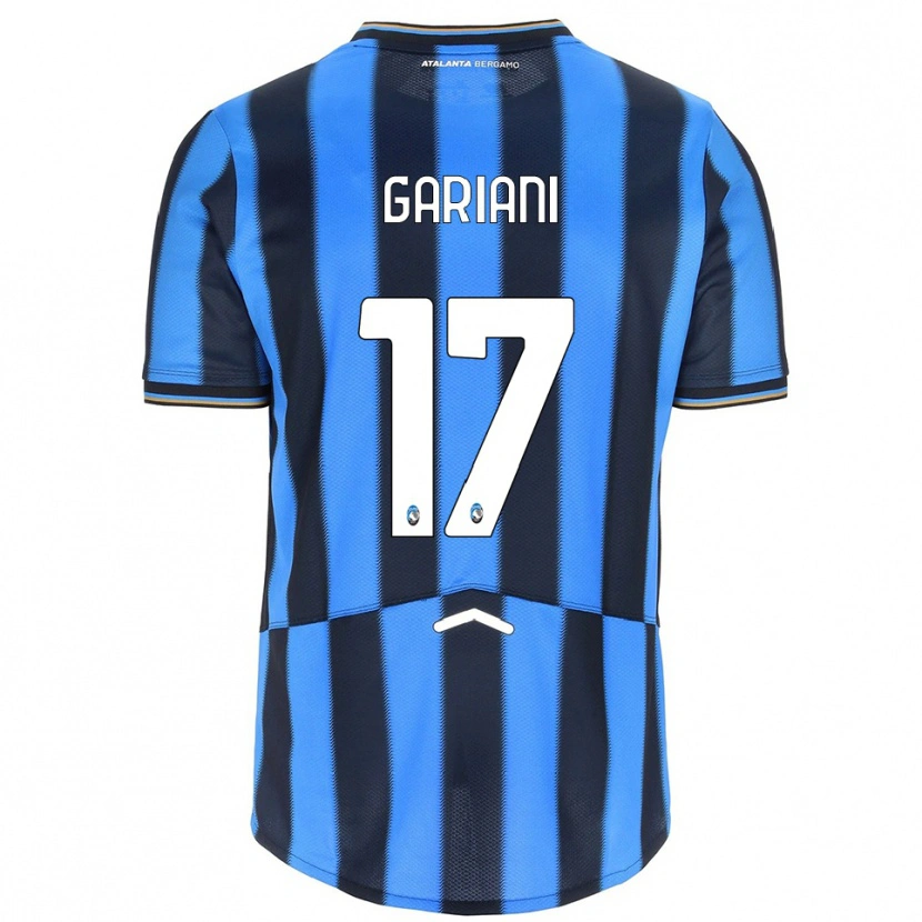 Danxen Criança Camisola Niccolò Gariani #17 Azul Celeste Preto Principal 2025/26 Camisa Brasil
