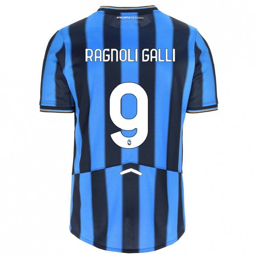Danxen Criança Camisola Federico Ragnoli Galli #9 Azul Celeste Preto Principal 2025/26 Camisa Brasil