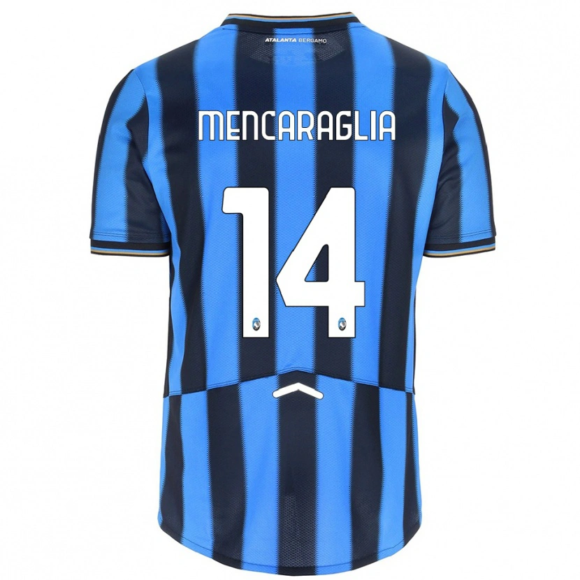 Danxen Criança Camisola Filippo Mencaraglia #14 Azul Celeste Preto Principal 2025/26 Camisa Brasil