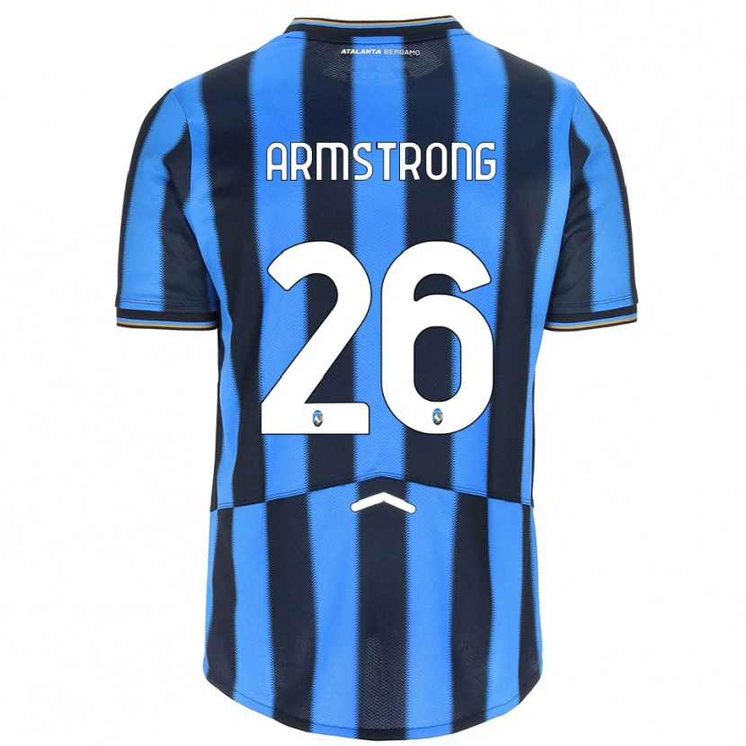 Danxen Criança Camisola Daniel Armstrong #26 Azul Celeste Preto Principal 2025/26 Camisa Brasil