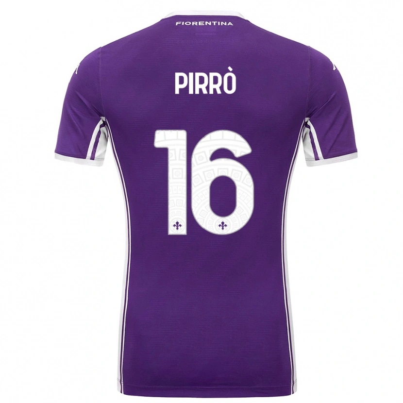 Danxen Criança Camisola Antonio Pirrò #16 Roxo Branco Principal 2025/26 Camisa Brasil