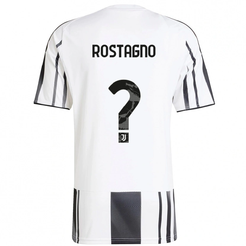 Danxen Criança Camisola Alberto Rostagno #0 Branco Preto Principal 2025/26 Camisa Brasil