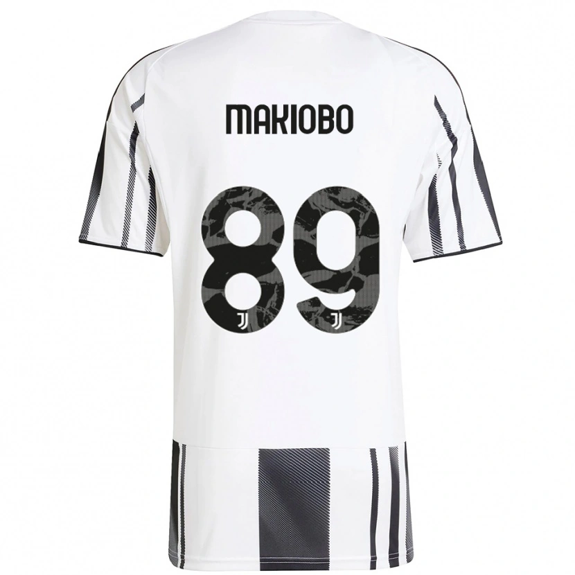Danxen Criança Camisola Grady Makiobo #89 Branco Preto Principal 2025/26 Camisa Brasil