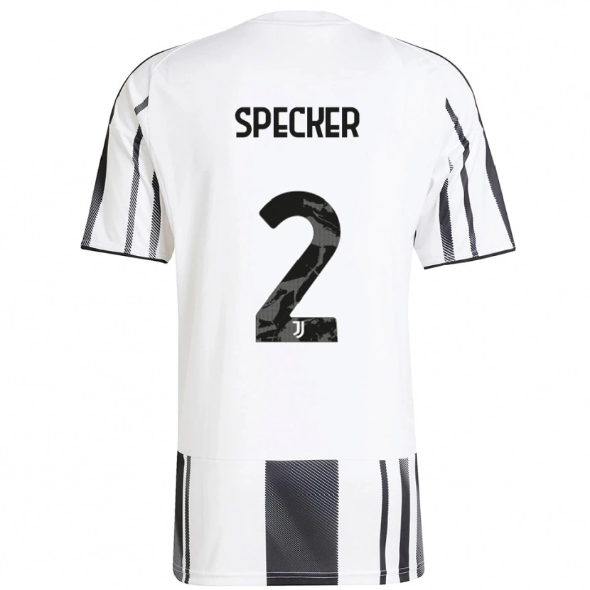 Danxen Criança Camisola Stefano Specker #2 Branco Preto Principal 2025/26 Camisa Brasil