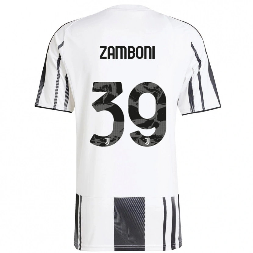 Danxen Criança Camisola Marta Zamboni #39 Branco Preto Principal 2025/26 Camisa Brasil