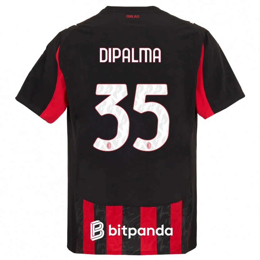 Danxen Criança Camisola Matteo Dipalma #35 Vermelho Preto Principal 2025/26 Camisa Brasil