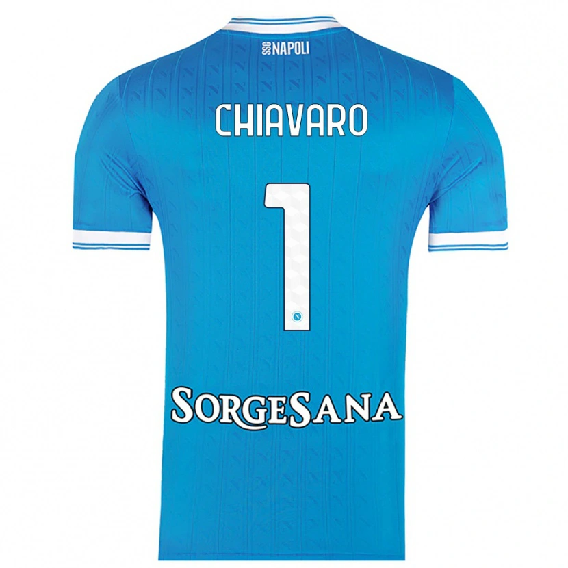 Danxen Criança Camisola Kelly Chiavaro #1 Azul Celeste Branco Principal 2025/26 Camisa Brasil