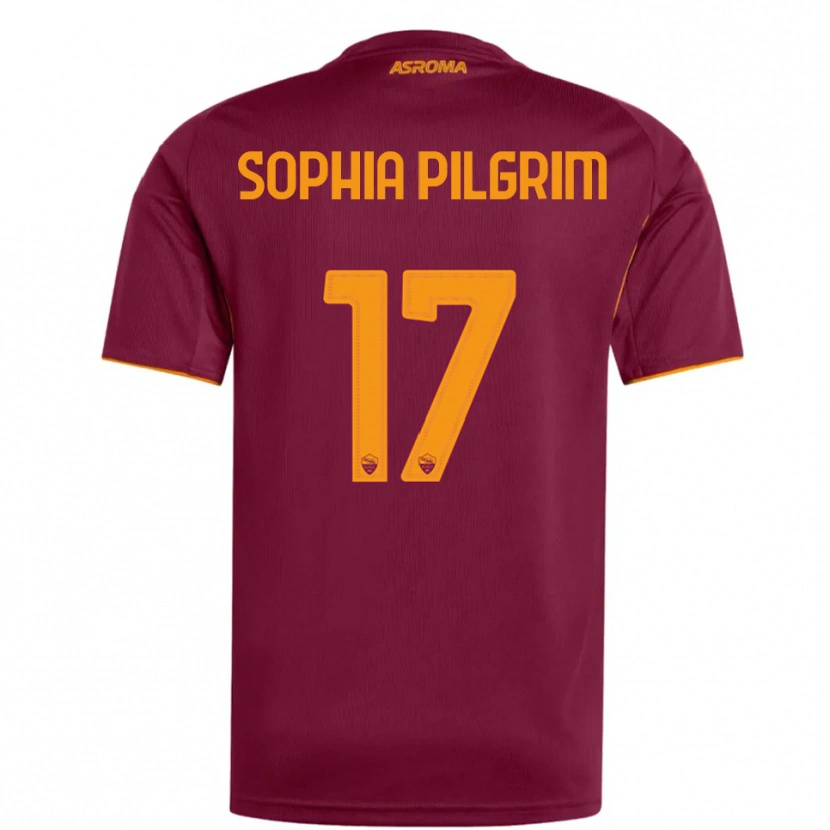 Danxen Criança Camisola Alayah Sophia Pilgrim #17 Borgonha Laranja Principal 2025/26 Camisa Brasil